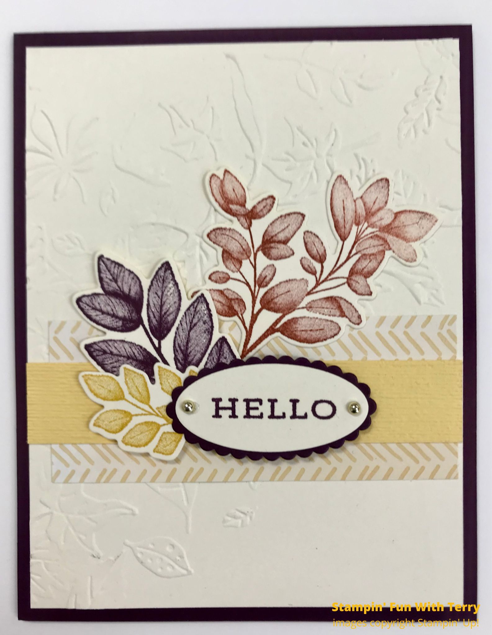 Fall Forever Fern Card
